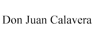 DON JUAN CALAVERA