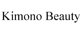 KIMONO BEAUTY