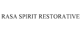 RASA SPIRIT RESTORATIVE