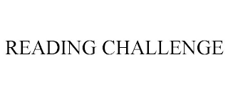 READING CHALLENGE