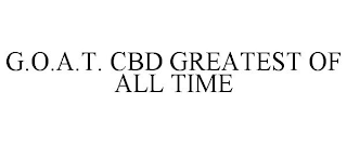 G.O.A.T. CBD GREATEST OF ALL TIME