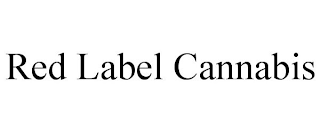 RED LABEL CANNABIS