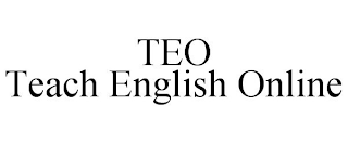 TEO TEACH ENGLISH ONLINE