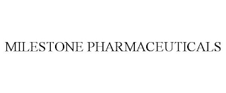 MILESTONE PHARMACEUTICALS