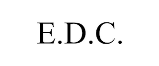 E.D.C.