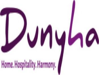 DUNYHA HOME. HOSPITALITY. HARMONY.