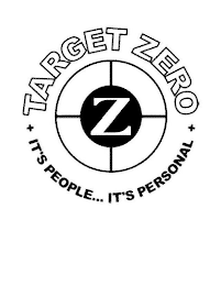 TARGET ZERO IT'S PEOPLE...IT'S PERSONALZ