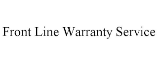 FRONT LINE WARRANTY SERVICE