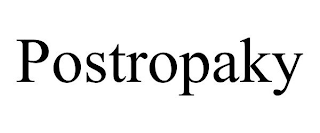 POSTROPAKY