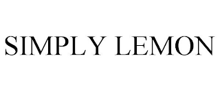 SIMPLY LEMON