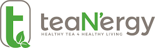 T TEAN'ERGY HEALTHY TEA 4 HEALTHY LIVING