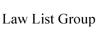 LAW LIST GROUP