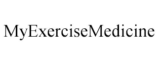 MYEXERCISEMEDICINE