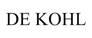 DE KOHL