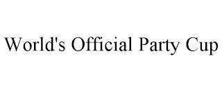 WORLD'S OFFICIAL PARTY CUP