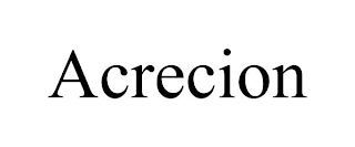 ACRECION