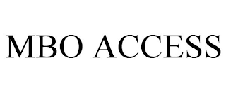 MBO ACCESS