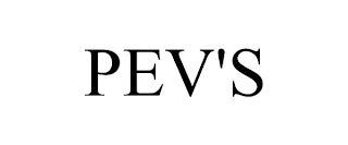 PEV'S