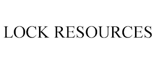 LOCK RESOURCES