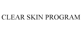 CLEAR SKIN PROGRAM