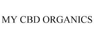 MY CBD ORGANICS