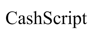 CASHSCRIPT