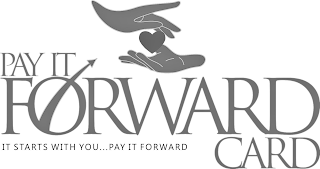 PAY IT FORWARD CARD IT STARTS WITH YOU... PAY IT FORWARD