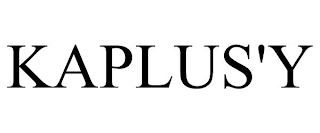 KAPLUS'Y