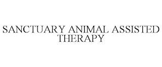 SANCTUARY ANIMAL ASSISTED THERAPY