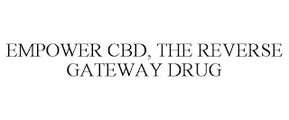 EMPOWER CBD, THE REVERSE GATEWAY DRUG