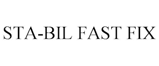 STA-BIL FAST FIX