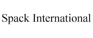 SPACK INTERNATIONAL