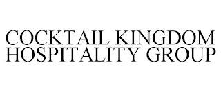 COCKTAIL KINGDOM HOSPITALITY GROUP