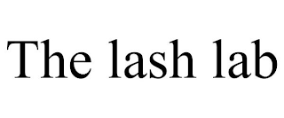 THE LASH LAB