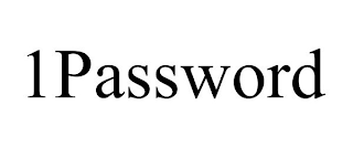 1PASSWORD