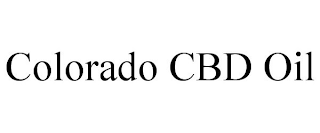 COLORADO CBD OIL