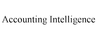 ACCOUNTING INTELLIGENCE