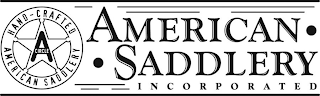 AMERICAN SADDLERY INCORPORATED HAND-CRAFTED AMERICAN SADDLERY A CIRCLE