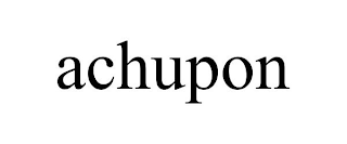 ACHUPON