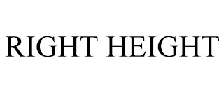 RIGHT HEIGHT