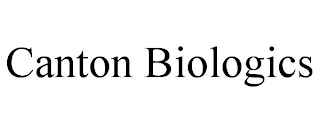 CANTON BIOLOGICS