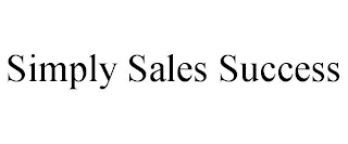 SIMPLY SALES SUCCESS