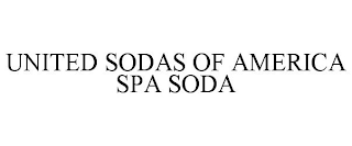 UNITED SODAS OF AMERICA SPA SODA