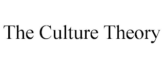 THE CULTURE THEORY