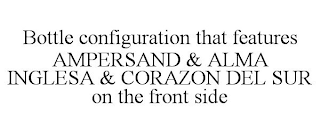 AMPERSAND ALMA INGLESA & CORAZÓN DEL SUR