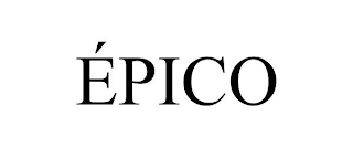 ÉPICO