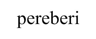 PEREBERI