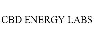 CBD ENERGY LABS