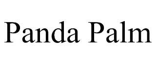 PANDA PALM