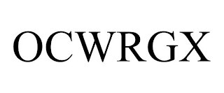 OCWRGX